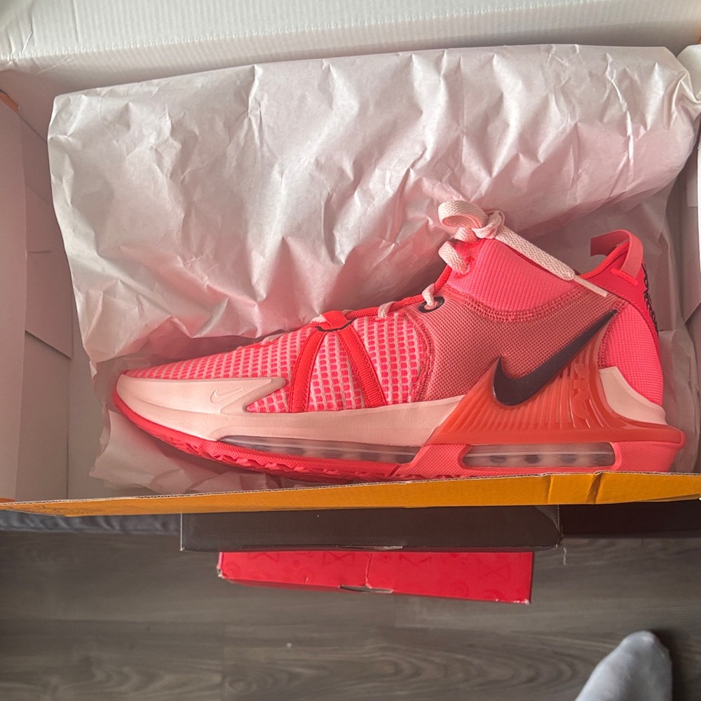 Nike Vibrant Red and Pink Sneakers